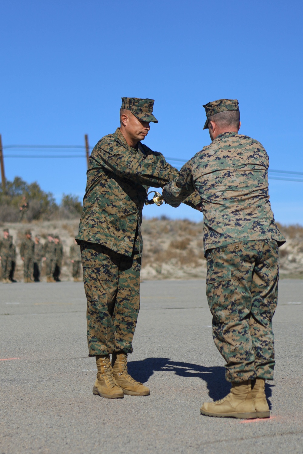 1st Radio Battalion Sgt. Maj. Relief and Appointment