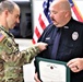 Fort McCoy police officer receives medal for heroic rescue effort while off duty