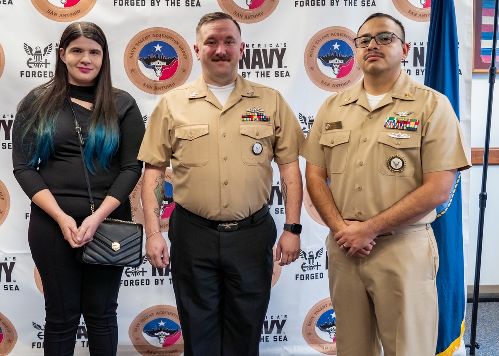 Navy Talent Acquisition Group San Antonio Meritoriously Advances Denver Native