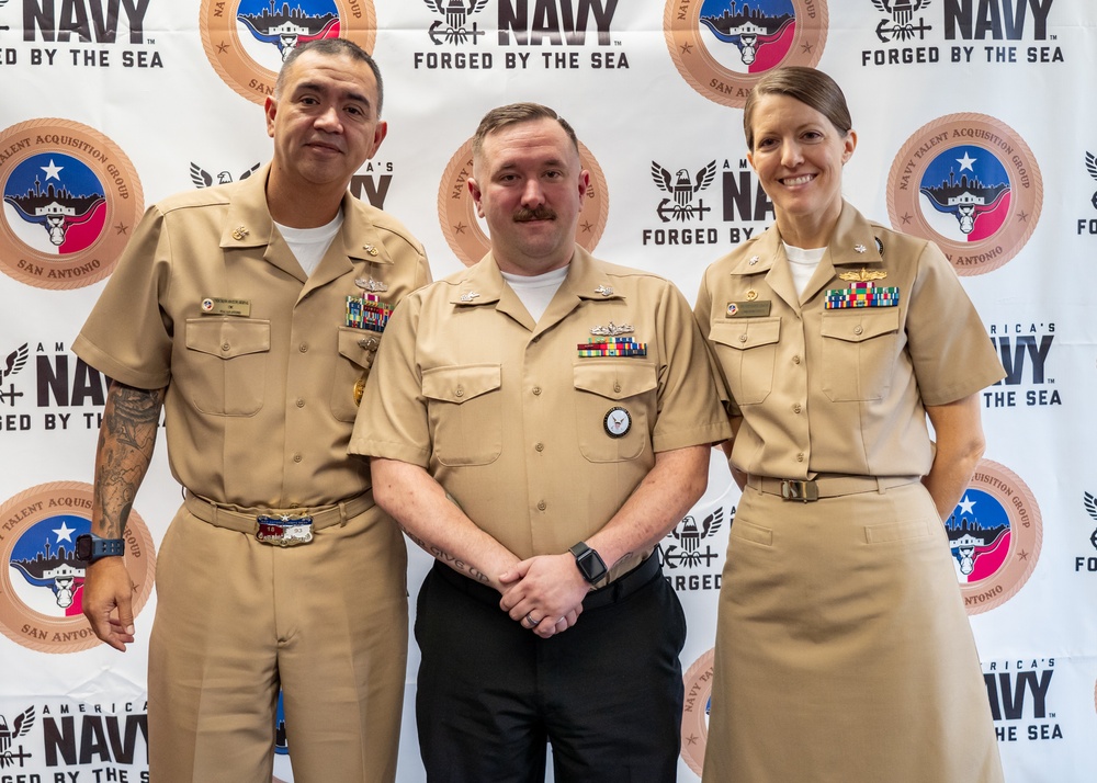 Navy Talent Acquisition Group San Antonio Meritoriously Advances Denver Native