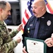 Fort McCoy police officer receives medal for heroic rescue effort while off duty