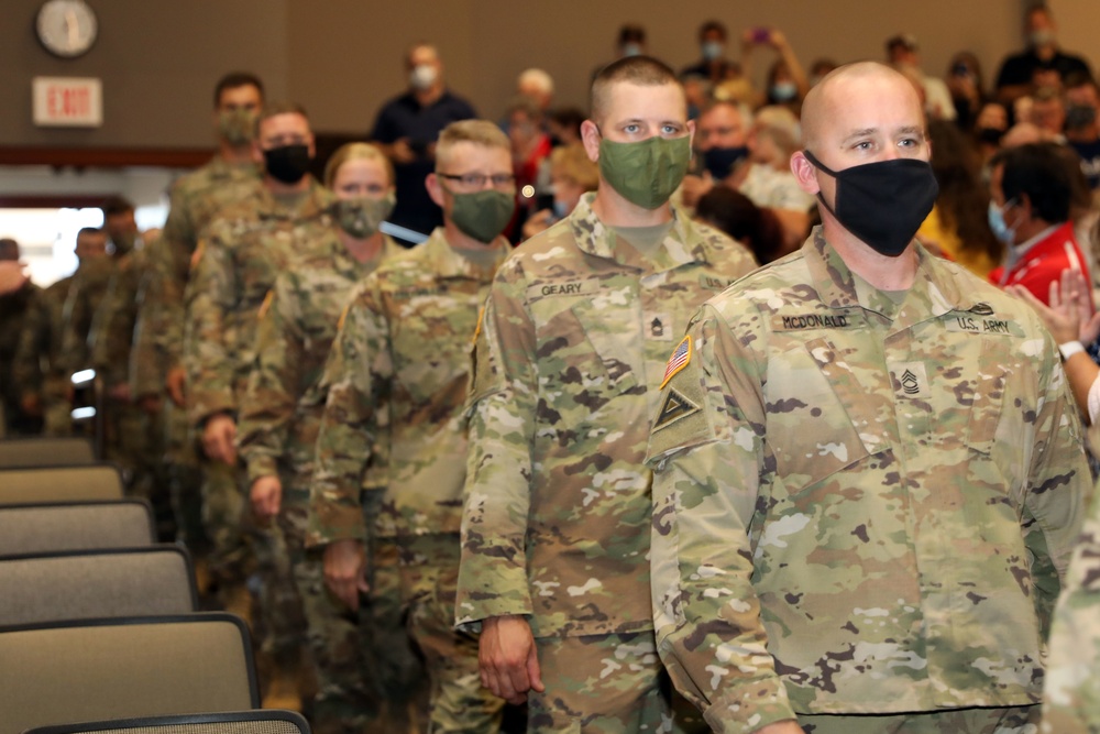 229th Engineer Co. Deployment Send-Off Ceremony