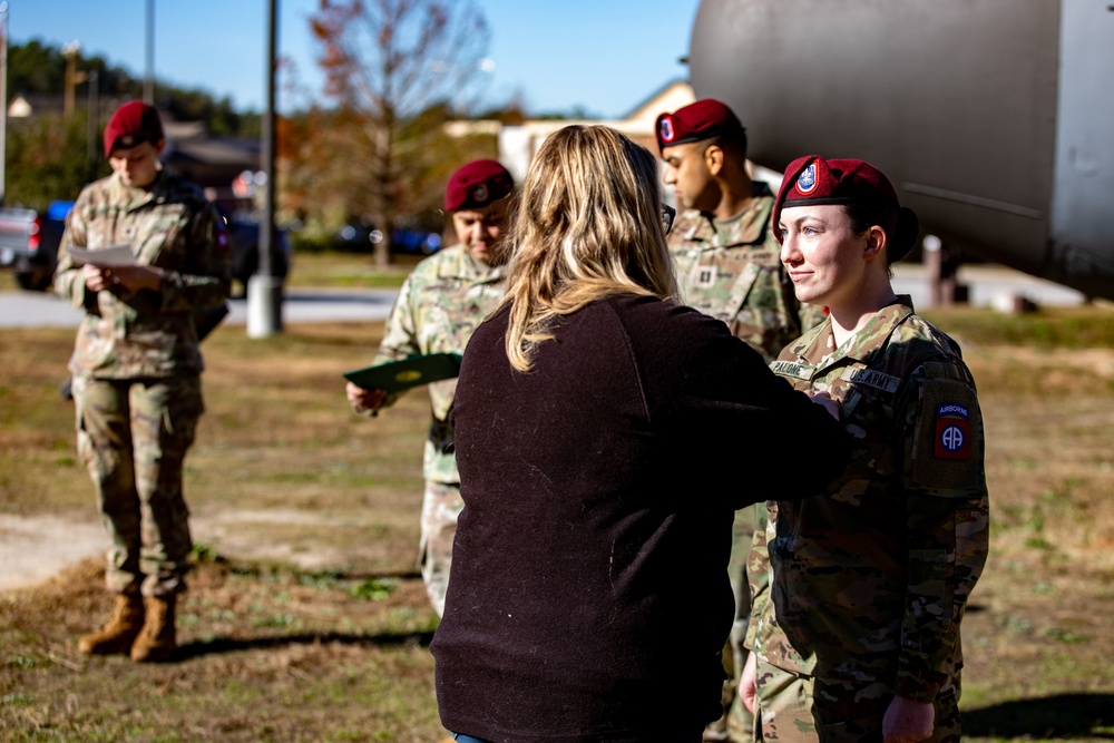 Staff Sergeant Catessa Palone Promotion