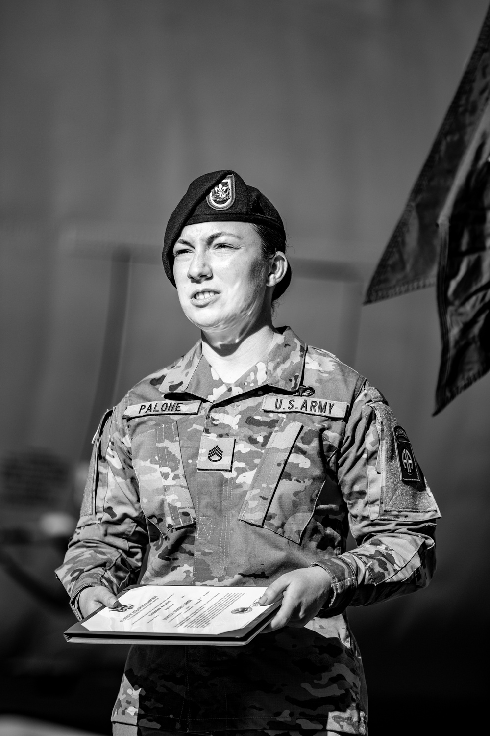 Staff Sergeant Catessa Palone Promotion