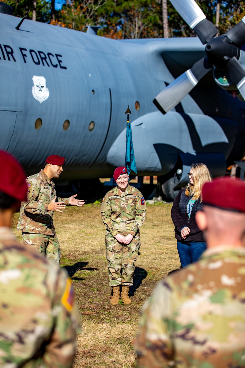 Staff Sergeant Catessa Palone Promotion