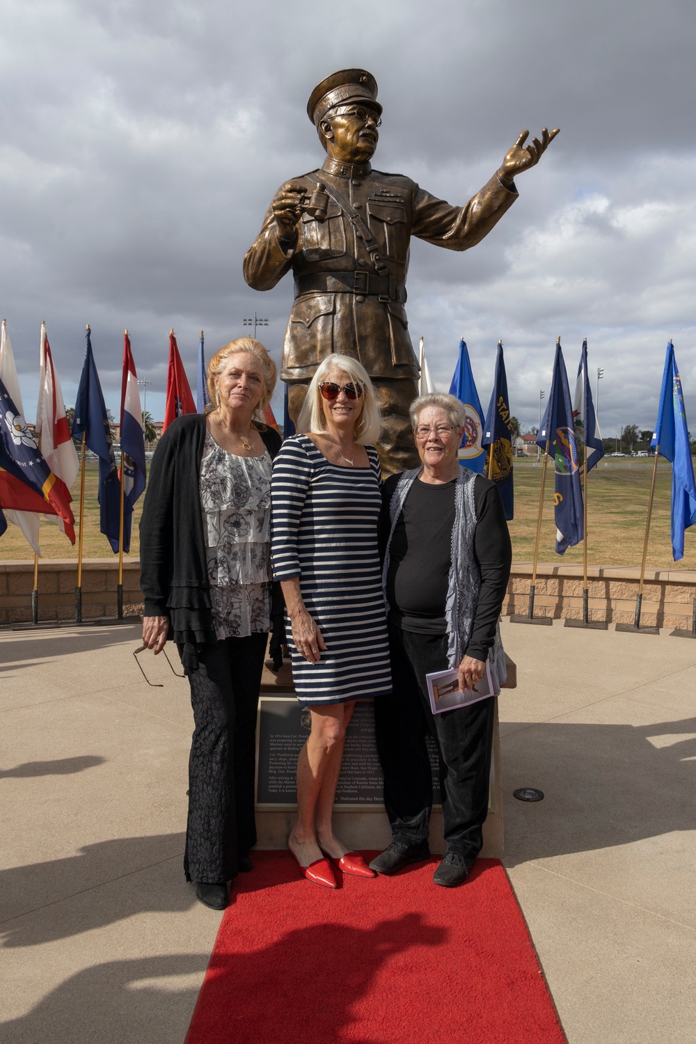 Camp Pendleton unveils Maj. Gen. Pendleton Monument