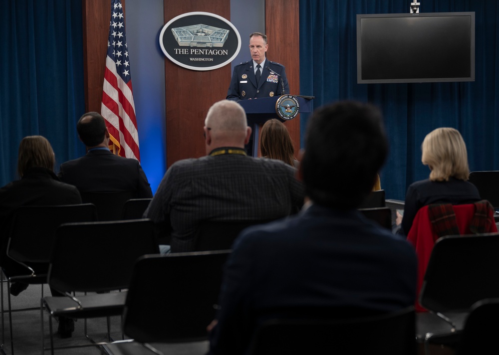 Pentagon press briefing