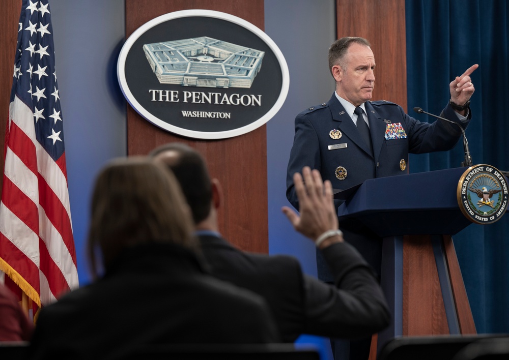 Pentagon press briefing