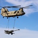 CH-47 Chinook with M777 Howitzer Sling Load