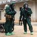 31st MEU Marines train CBRN skills.