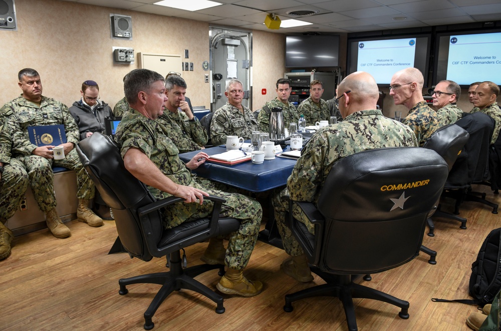 U.S. Sixth Fleet hosts Commander, Task Force (CTF) Commanders Conference