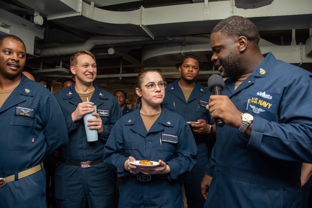 USS Ronald Reagan (CVN 76) hosts cooking competition