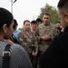 MAGN, CJTF-OIR personnel visits displaced persons to study the atmospherics of residents