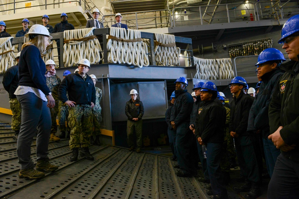 Assistant Secretary of the Navy for Energy, Installations and Environment Visits USS Fort Lauderdale