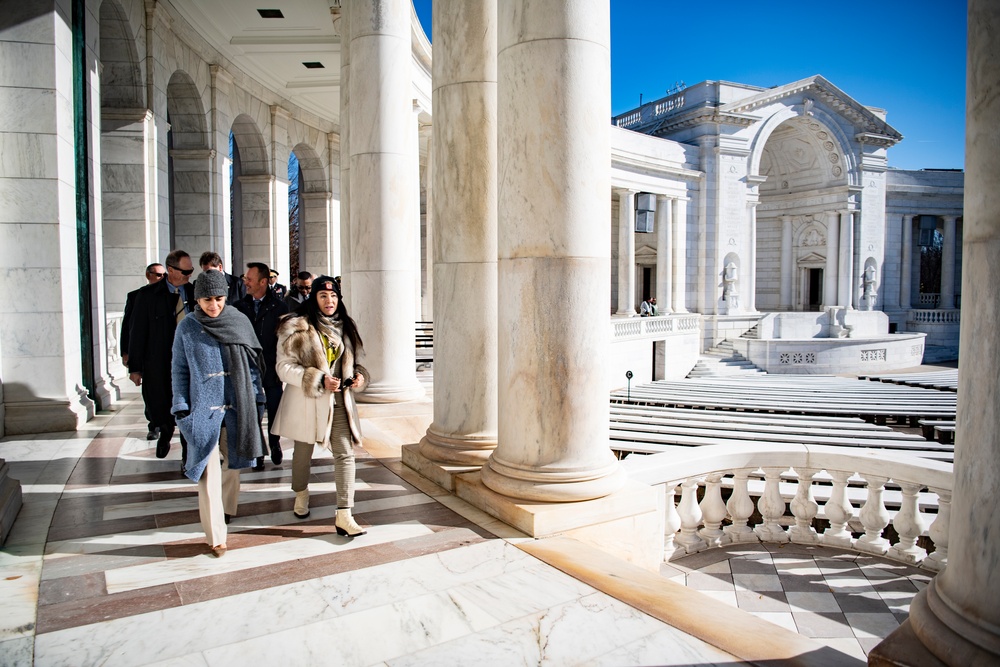 Director of U.S. Office of Personnel Management Kiran Ahuja Participates in a Public Wreath-Laying Ceremony at the Tomb of the Unknown Soldier