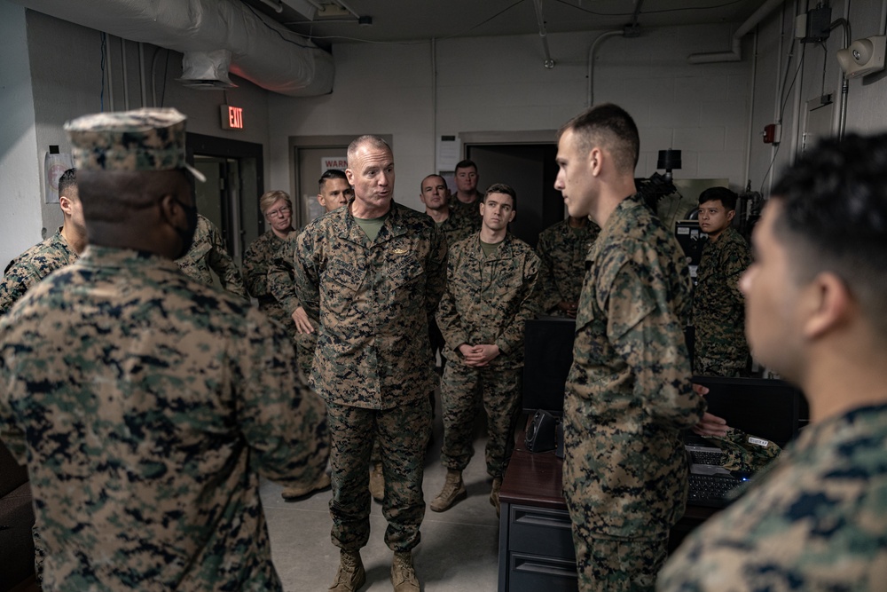 Commanding General visits Meritorious promotion ceremony