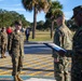 Gunnery Sgt. Shannon K. Schroeder's promotion ceremony