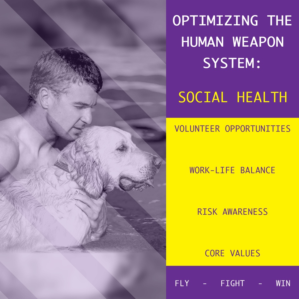 Optimizing the Human Weapon System: Social Health