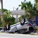 Car damage in areas impacted by Hurricane Ian