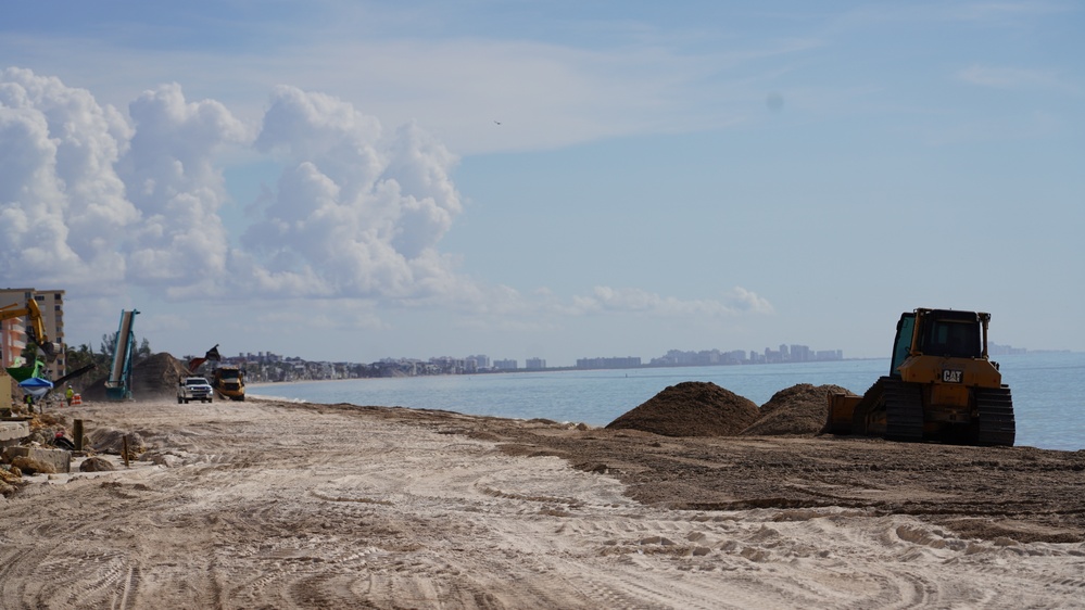 Hurricane Ian Beach Rebuild in Bonita Springs, FL