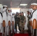 Gen. Laura Richardson arrives aboard the USNS Comfort during Continuing Promise 2022 in Santo Domingo