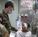 Lt. Gen. Carlos Diaz-Morfa, Dominican Republic Minister of Defense, takes a tour of USNS Comfort during Continuing Promise 2022 in Santo Domingo