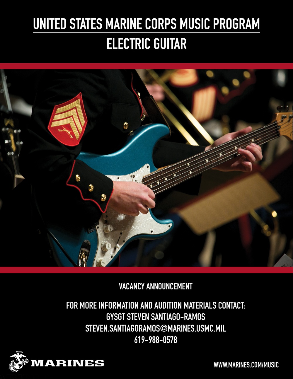 United States Marine Corps Music Program: Electric Guitar