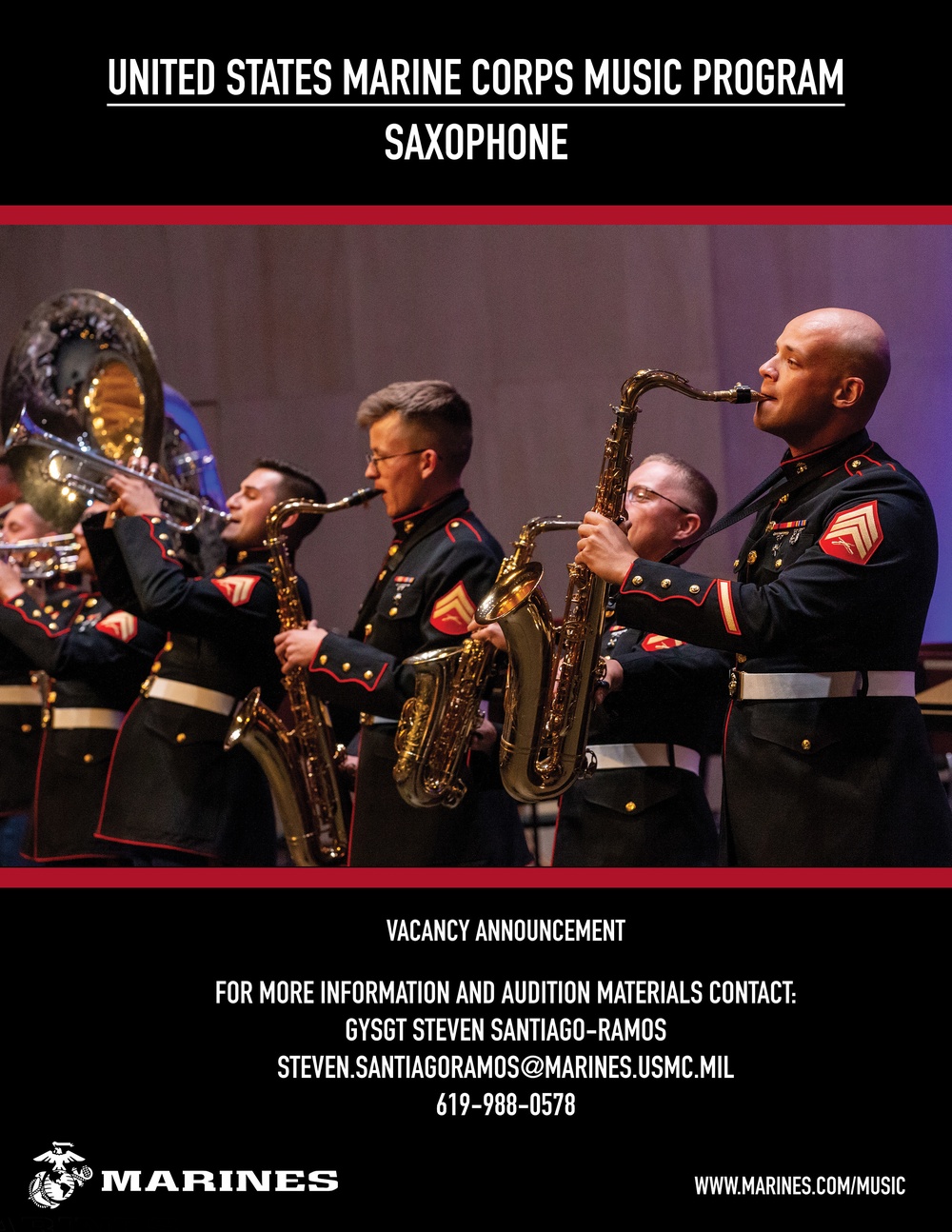 United States Marine Corps Music Program: Saxophone