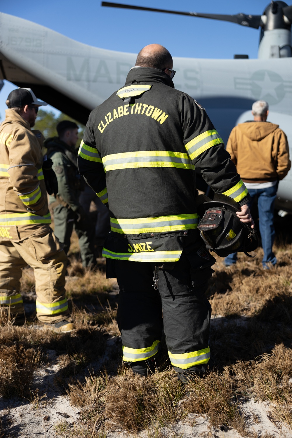 MAG 26 Aviation Mishap Drill Brings Together Local Community