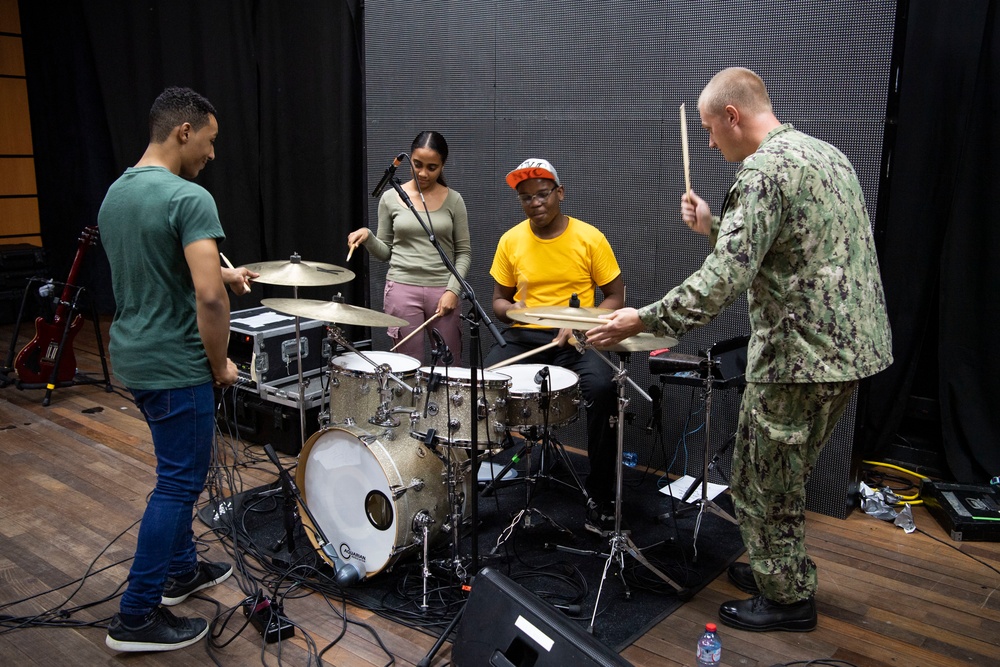 U.S. Fleet Forces Band Performs at Mauricio Baez Cultural Center, Dominican Republic - CP22