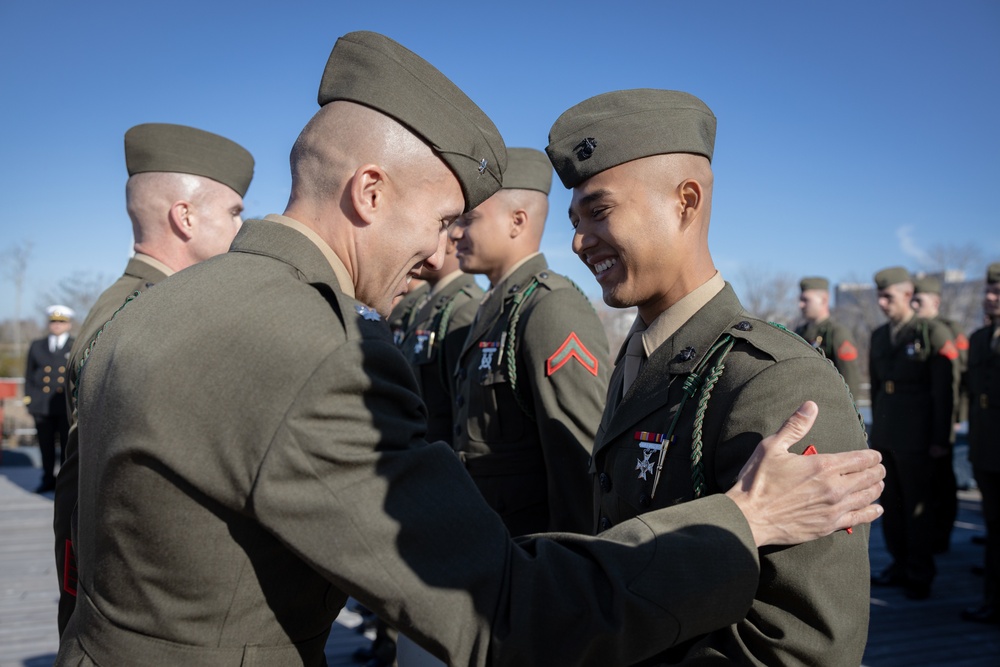 1st Battalion, 8th Marine Regiment Naturalization Ceremony