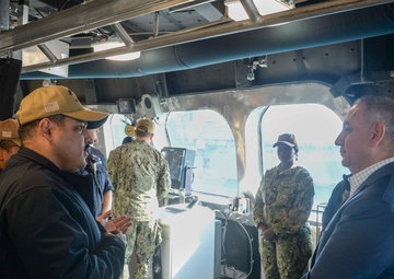Under Secretary of Defense for Personnel and Readiness Visits USS Savannah (LCS 28)
