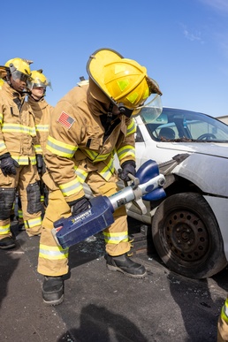 MWSS-472 Expeditionary Fire Rescue Platoon Train at Cherry Poin
