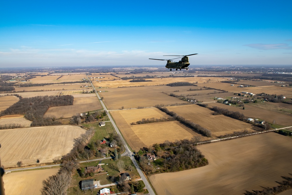 Michigan National Guard Chinook unit reflects on 20 years of service