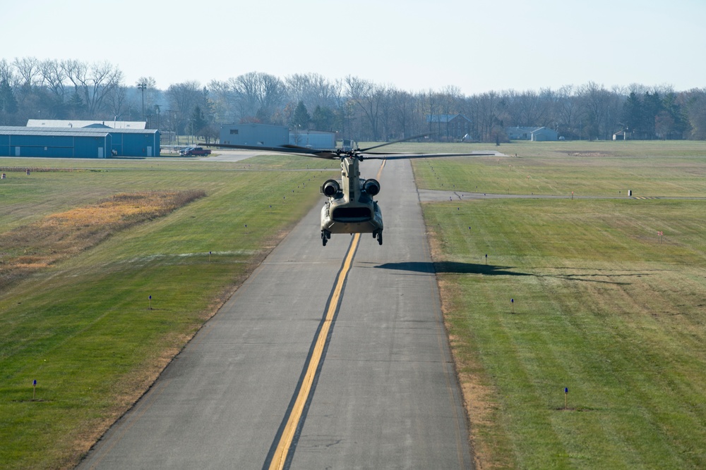 Michigan National Guard Chinook unit reflects on 20 years of service