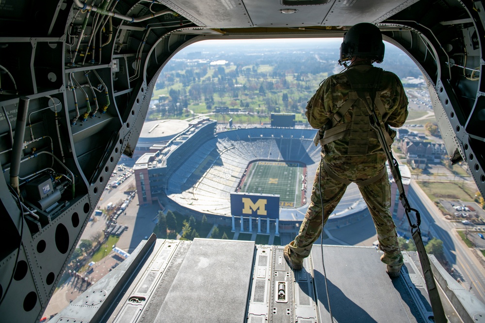 Michigan National Guard Chinook unit reflects on 20 years of service