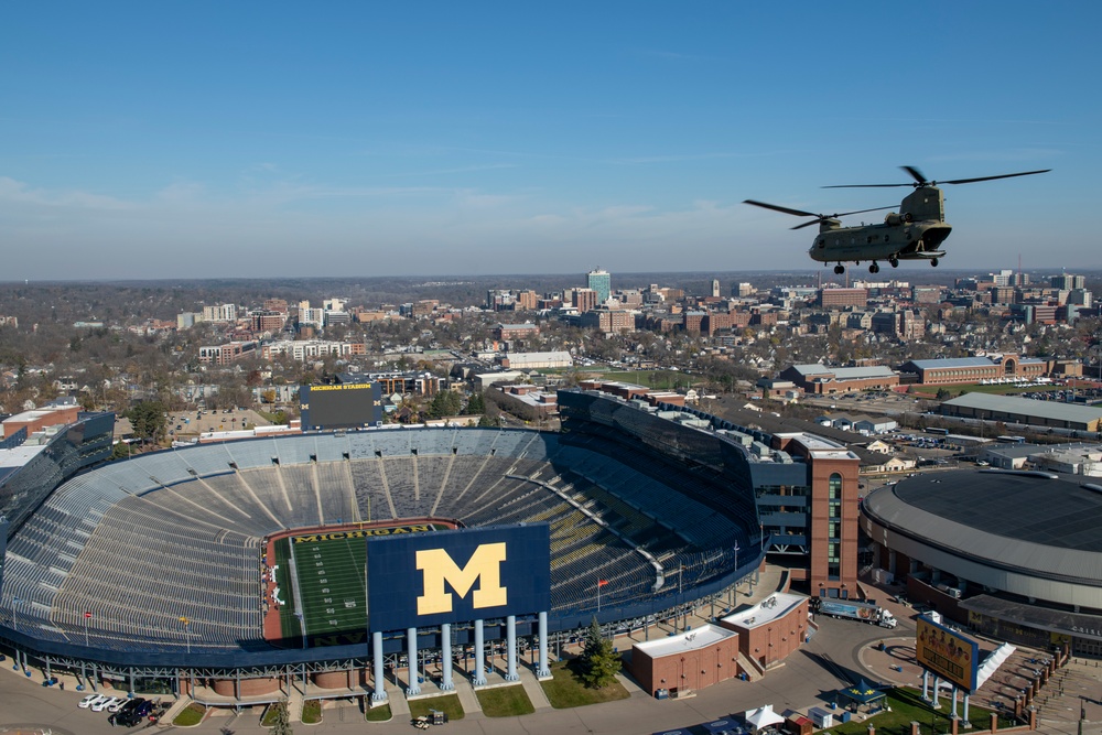 Michigan National Guard Chinook unit reflects on 20 years of service