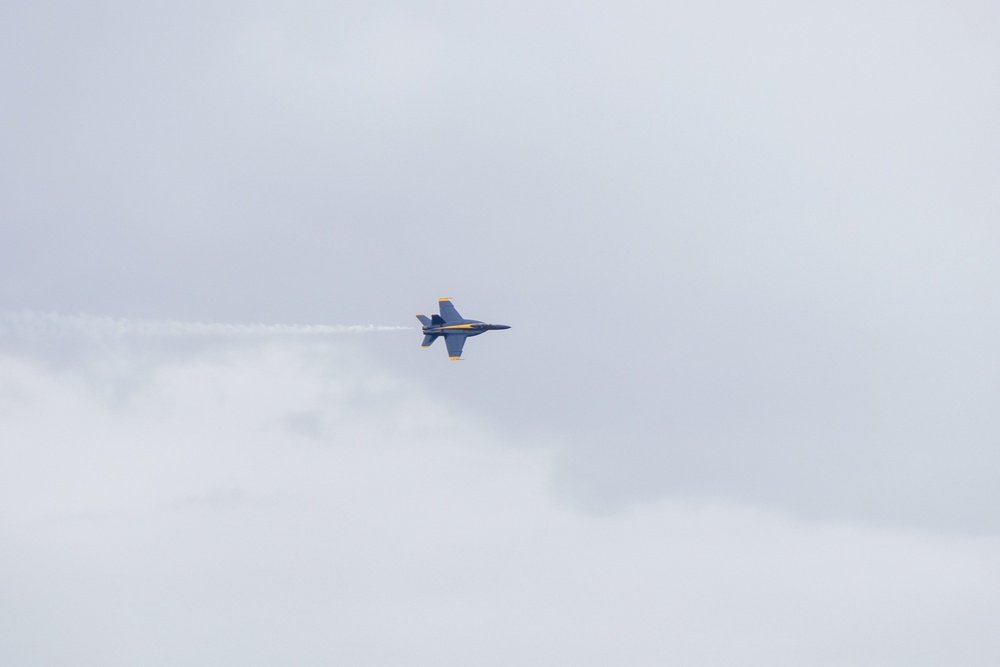 Blue Angels arrive at MCAS Beaufort