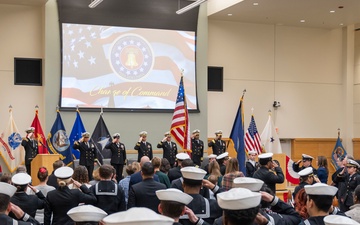 NTAG Philadelphia holds change of command ceremony.