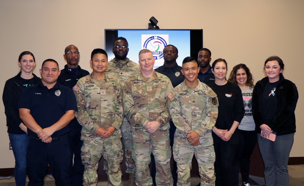 WBAMC hosted Prevention and Management of Disruptive Behavior-Military (PMDB-M) Course