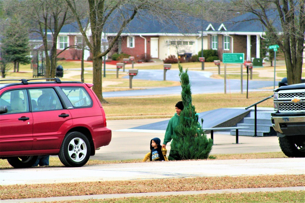 Dozens of Christmas trees donated to Fort McCoy troops during 2022 Trees for Troops event