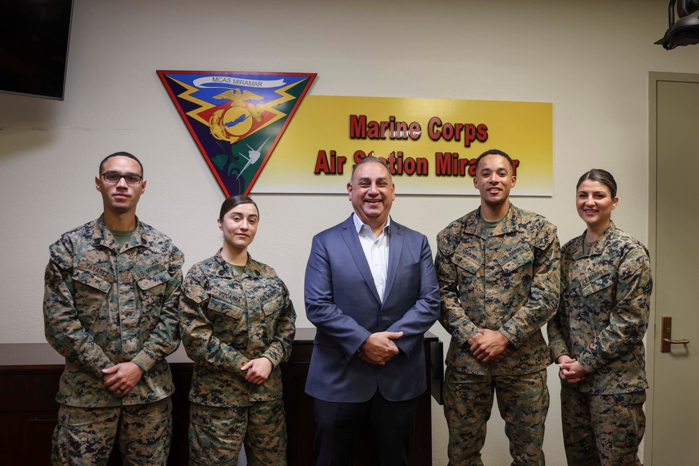 The Honorable Mr. Cisneros visits MCAS Miramar