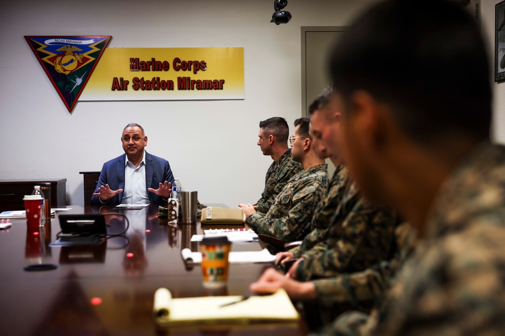 The Honorable Mr. Cisneros visits MCAS Miramar