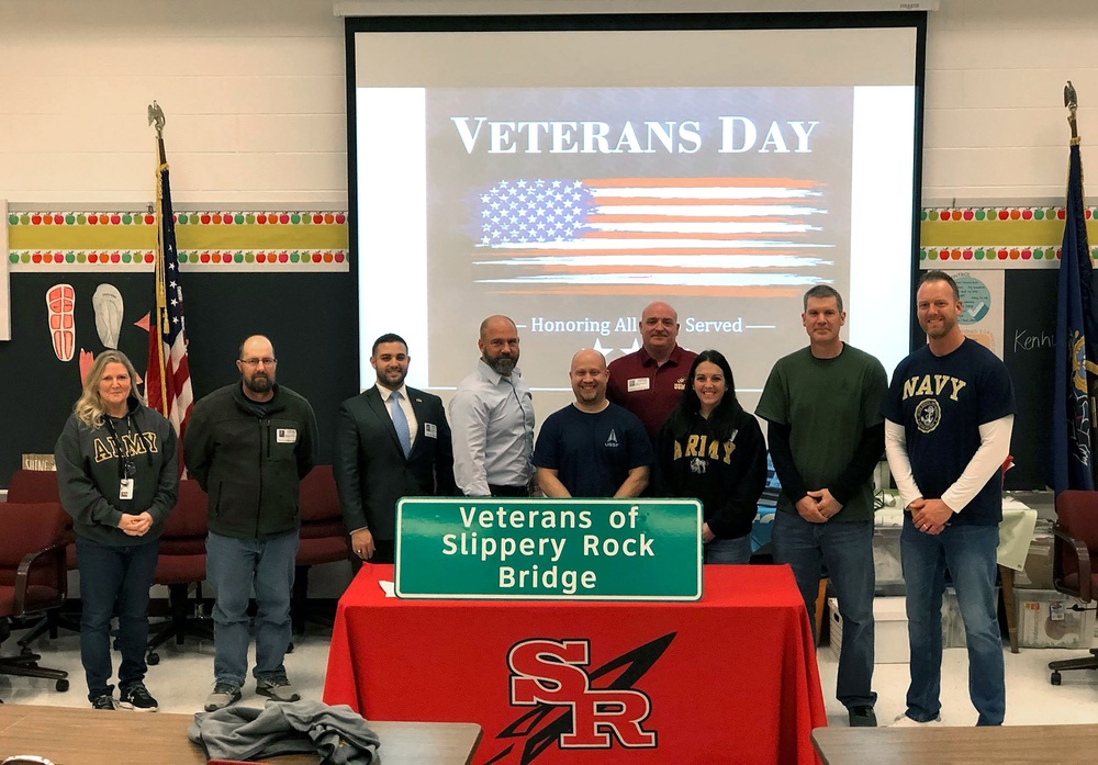 Middle, High School Students Name Bridge, Gain State Approval to Honor Veterans