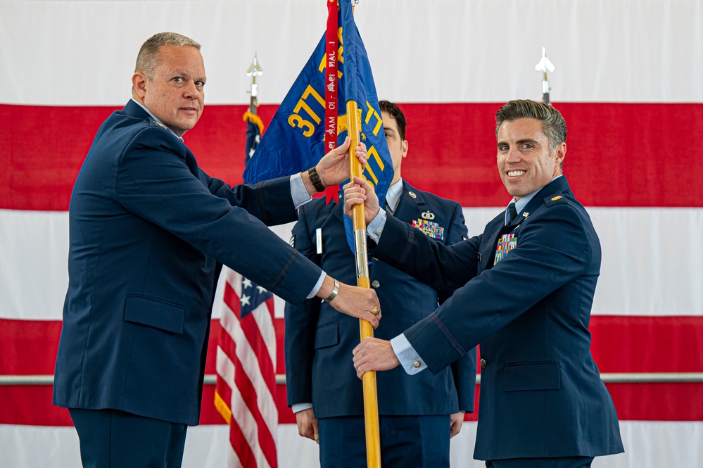 377th Test Support Squadron Assumption of Command