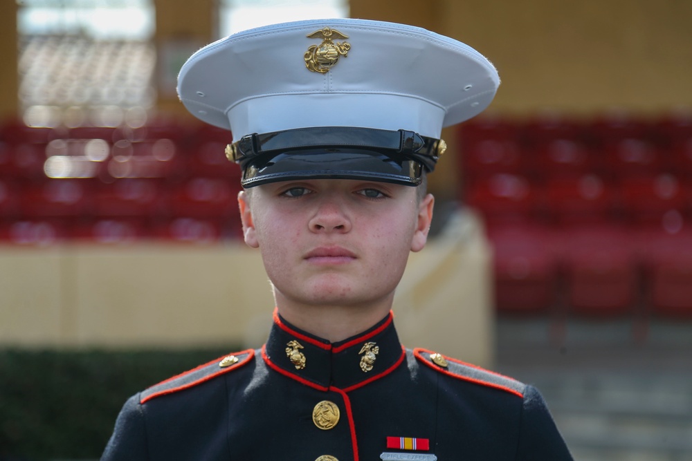 MCRD San Diego's First Female Honor Graduate