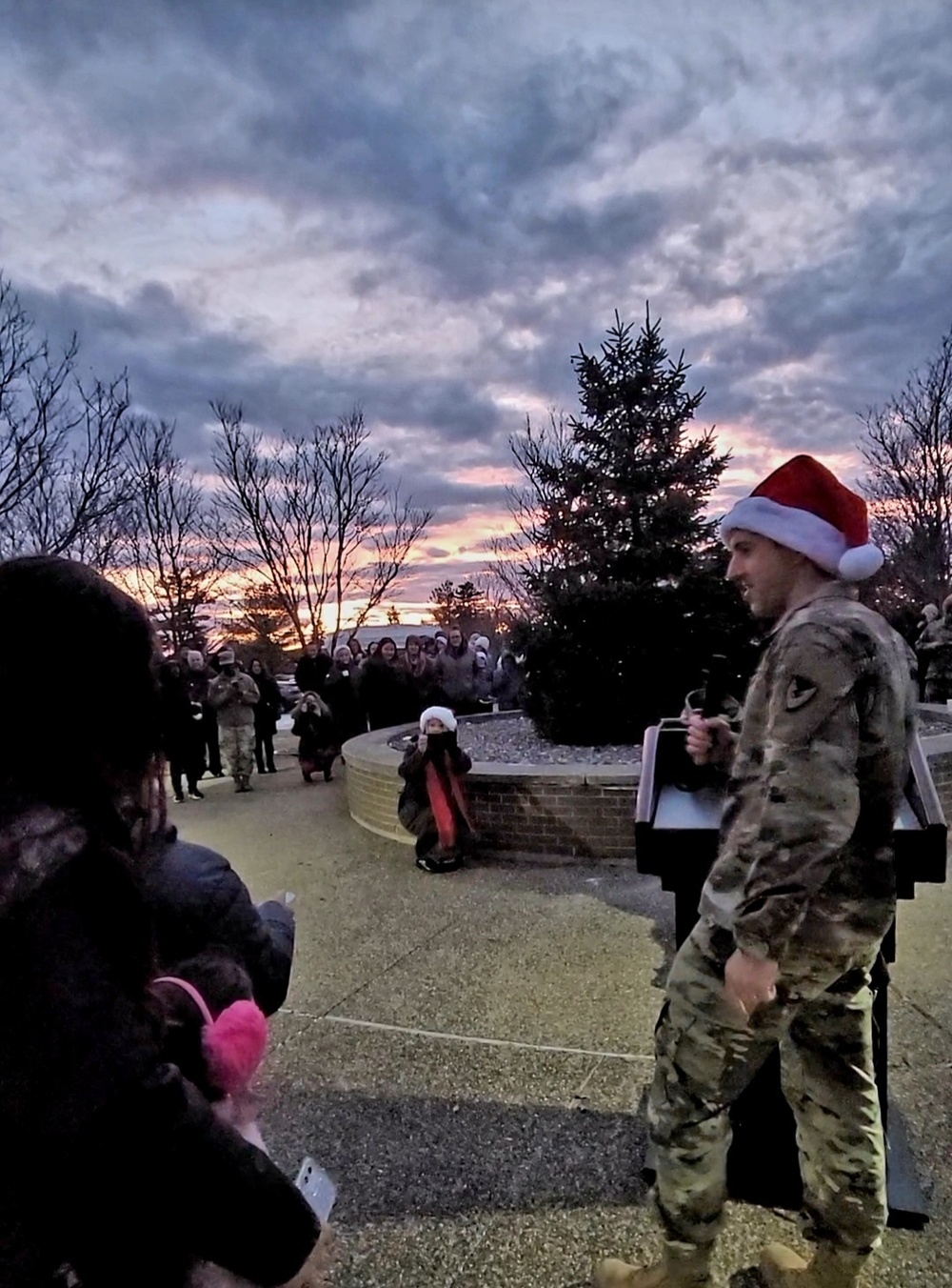 Fort McCoy holds 2022 Christmas Tree Lighting Event