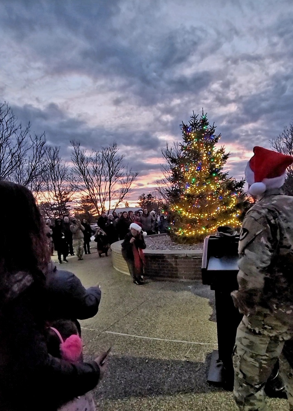 Fort McCoy holds 2022 Christmas Tree Lighting Event