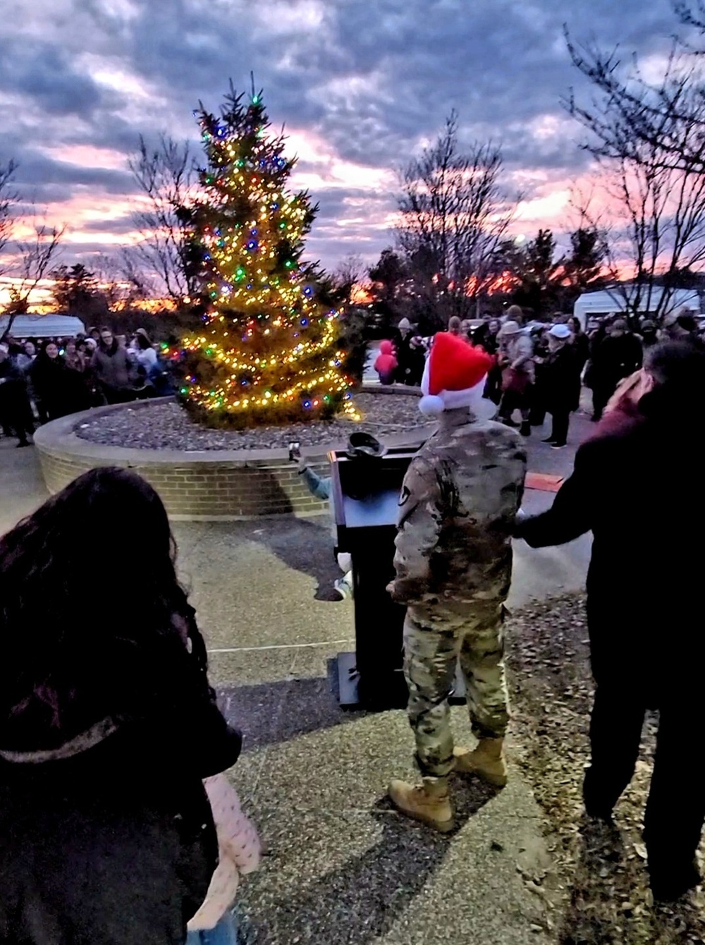 Fort McCoy holds 2022 Christmas Tree Lighting Event