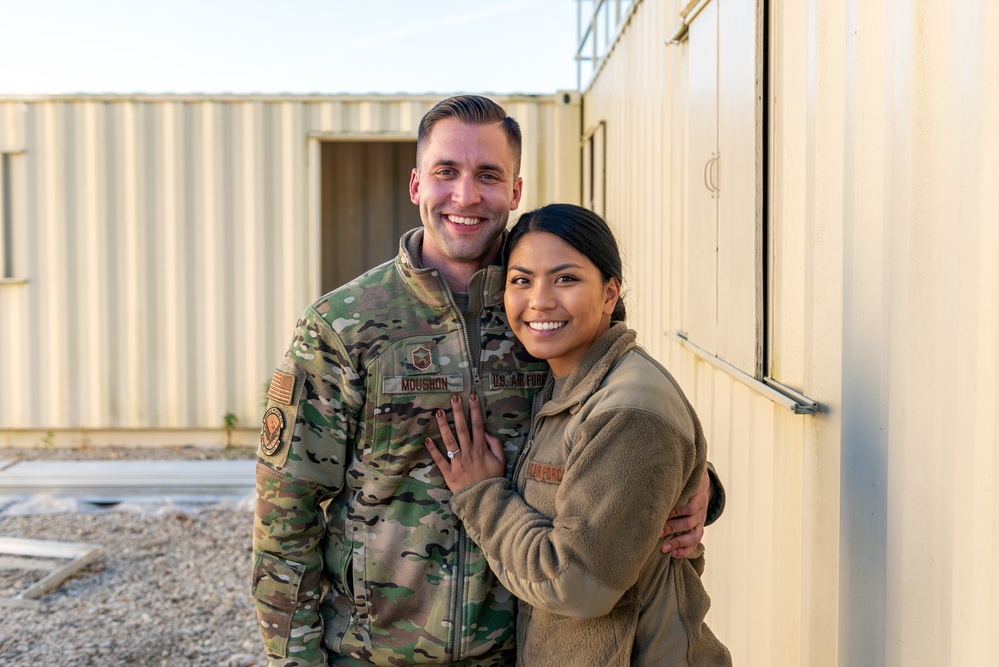 Engagement proposal during active shooter training at the 182nd Airlift Wing Nov. 6, 2022